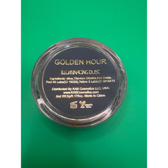 Golden Hour Illuminating Dust By KAB Cosmetics 5g Loose Highlighter - Picture 2 of 5